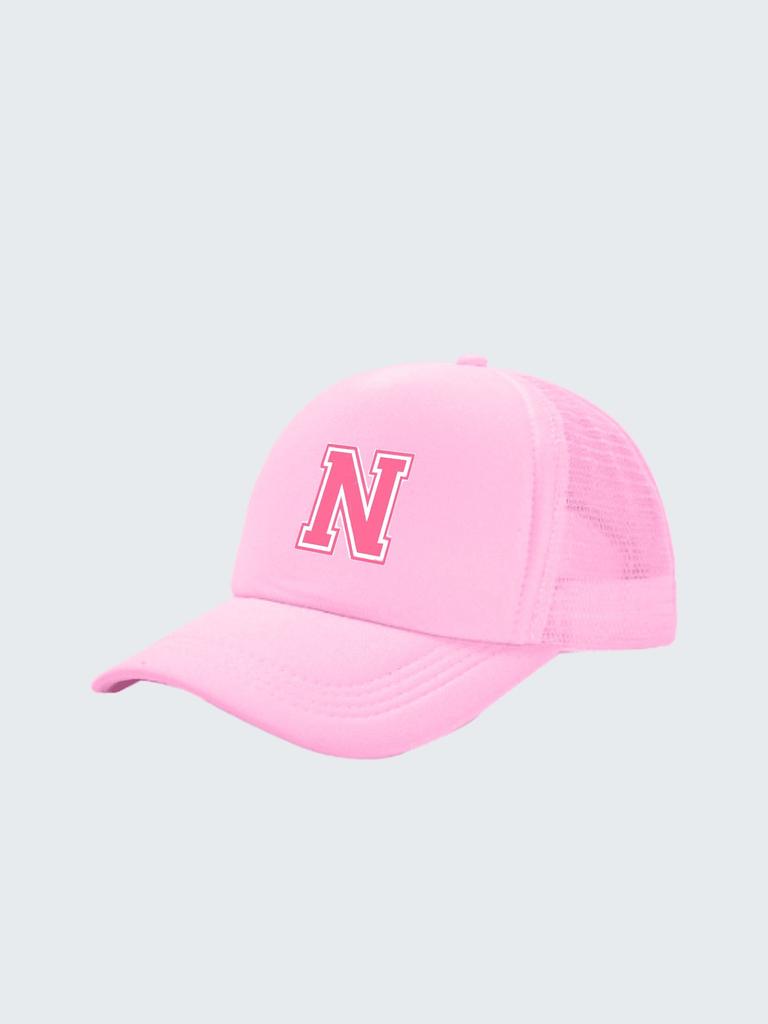 Alphabet Sun Hat Men And Women Couple Embroidery Alphabet Fashion Street Baseball Cap