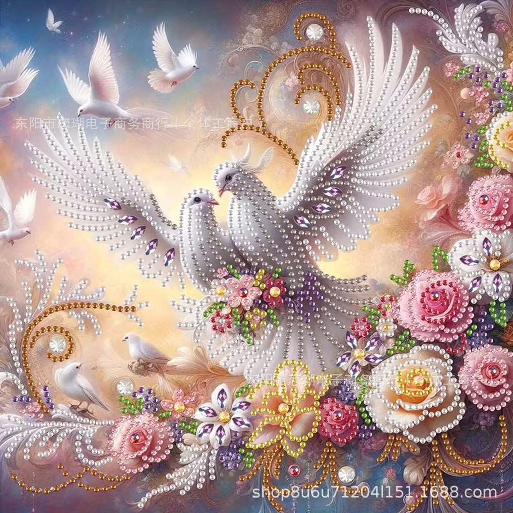 Schmetterlingsförmiges Diamantgemälde in großer Größe mit leuchtenden Diamanten, dekoratives Gemälde, Explosionsmotiv