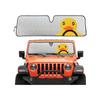 Universal Windshield Sun Shade for Jeep Wrangler TJ/JK/JL & Gladiator JT (2/4 Door)Accessories - Heat Reflective Sunshade Cover