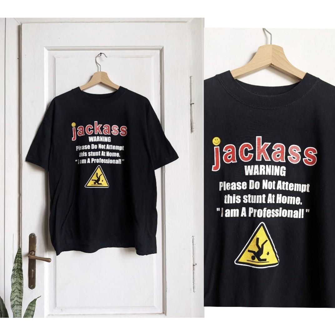 Vintage Jackass T-Shirt Movie Merch TV Show MTv S