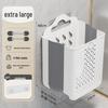 Large Capacity Foldable Wall-Mounted Laundry Basket - Portable for Dorm and Bathroom