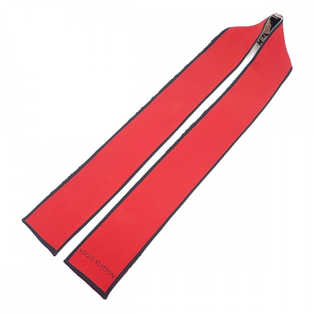 Louis Vuitton M73964 Scarf Red Silk Women