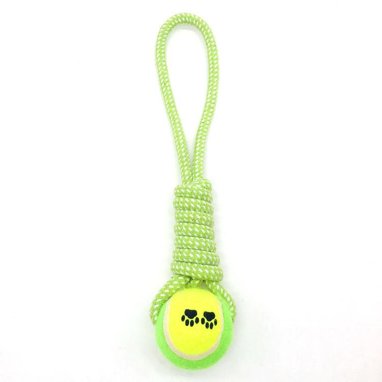 Cleaning Tooth Toys Pet Supplies Durable Braided Rope Toy Cat Dog Cotton Rope Ball Toys for Dogs