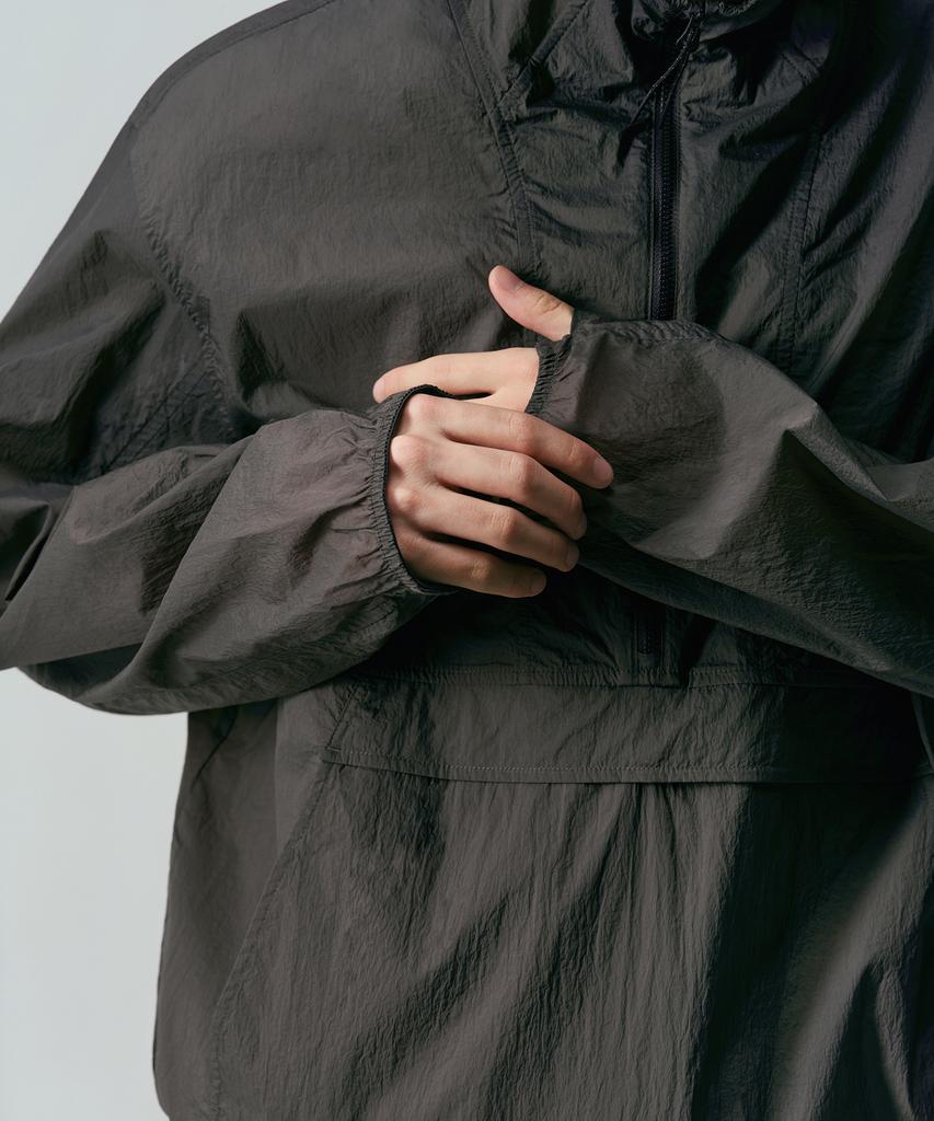 Musinsa Standard [City Leisure] Sheer Anorak Jacket [Mud Grey]