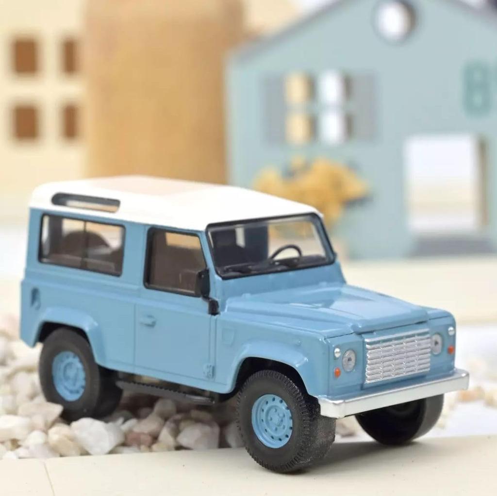 Norev Scale Land Rover Defender Jet Car Blue 1/43 (1995)