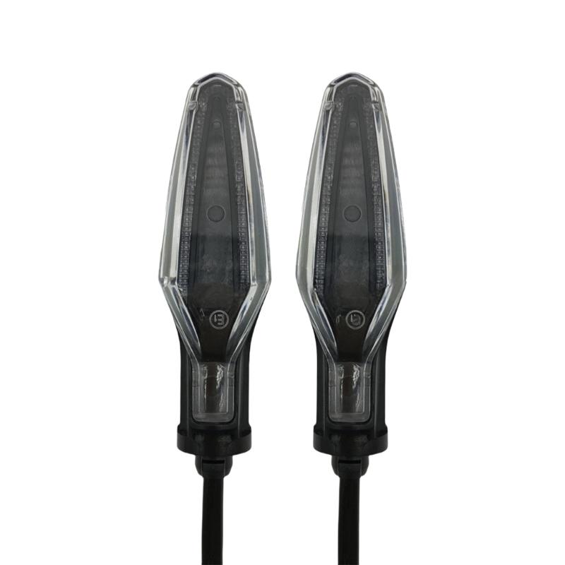 Energy Efficient Motorcycle LED Turn Signal Light Indicators for R1200GS R1250GS High Brightness and Stylish Design 2pcs чистый
