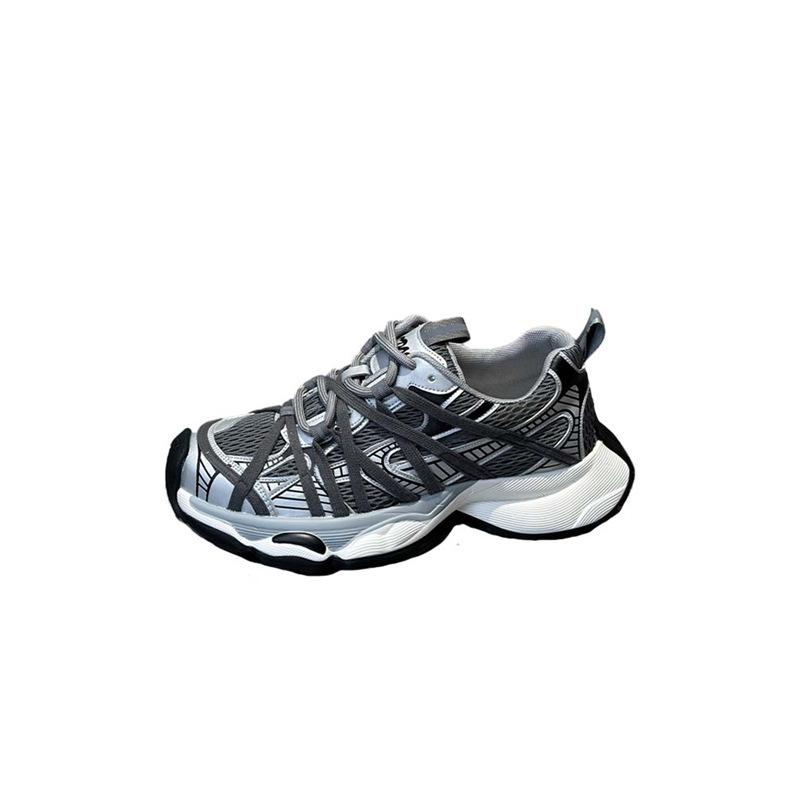 Platform dad shoes new comfortable breathable mesh soft sole casual