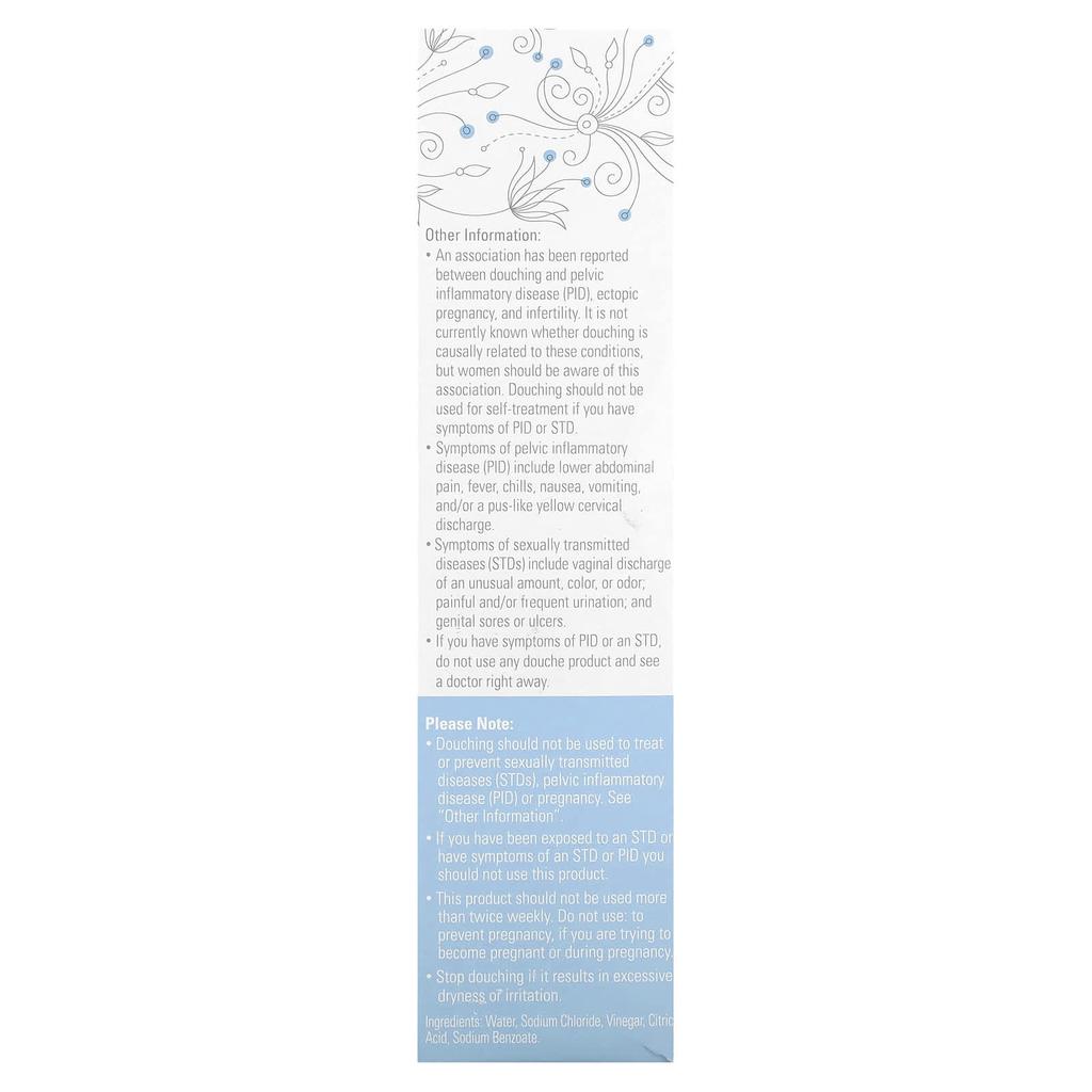 Summer'S Eve, Chisé, Extra Cleansing, Vinegar & Water, 2 Pack, 133Ml (4.5Fl Oz) Each