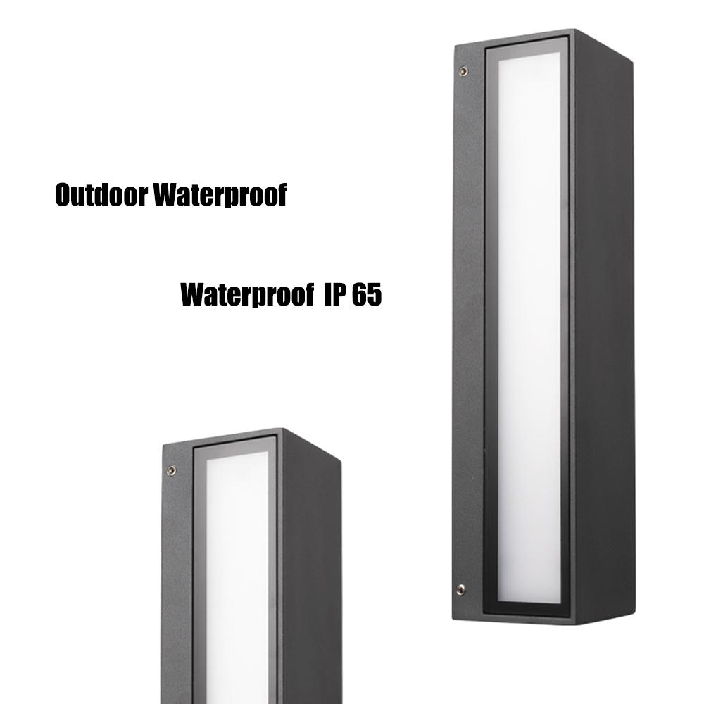Modern LED Outdoor Wall Lamp Gallery Light Waterproof IP65 Up And Down Light Aluminum Home Lighting Aisle Corridor Wall Light