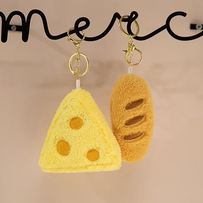 Simulation French Baguette  Plush Toys Cute Cheese Stuffed Doll Kawaii Room Decor Soft Sofa Pillow For Kids Birthday Xmas Gifts