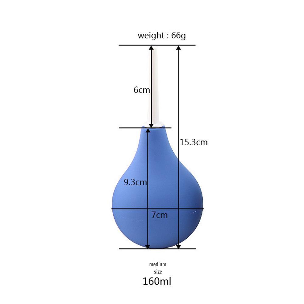 High-Capacity Spherical Enema Cleanser for Adults