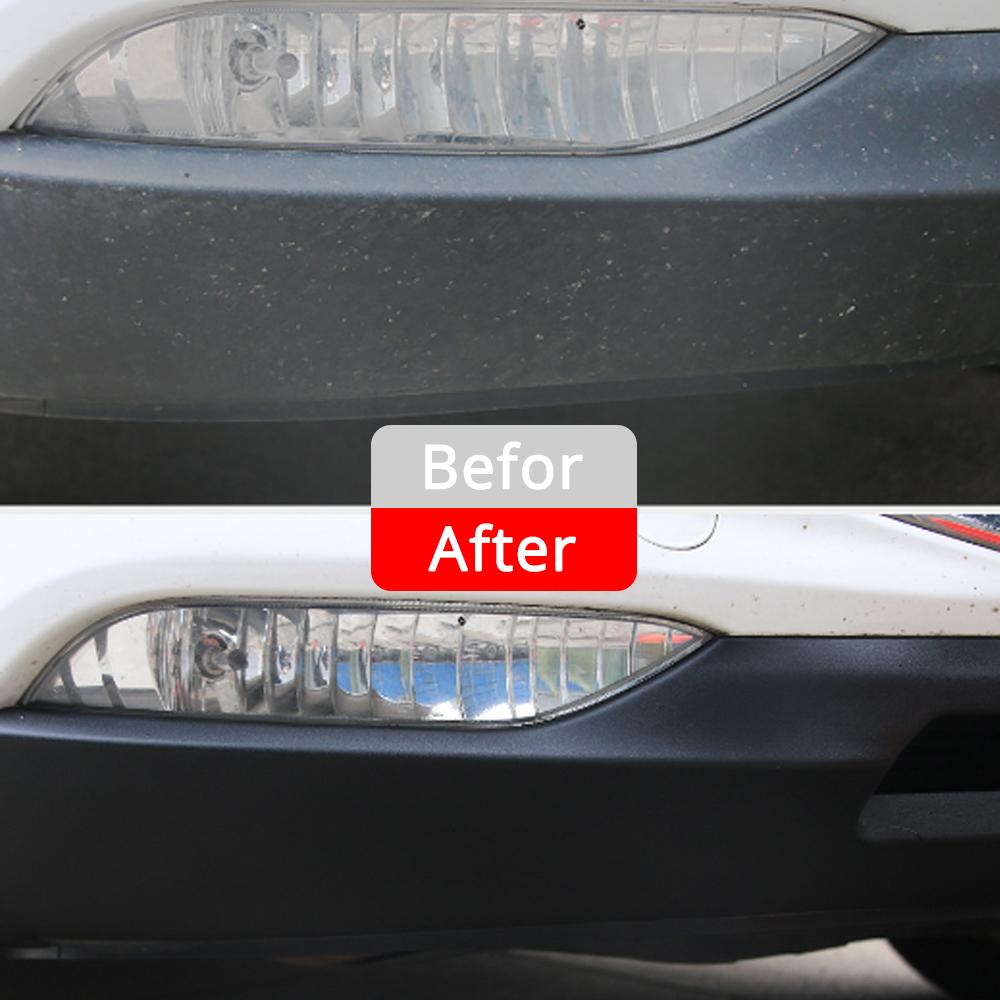 Kunststoff-Renovierer, 20–100 ml, HVIERO 24, Beschichtung für Auto-Kunststoff/Gummi-Reparatur, Reinigung, Wiederherstellung, Glanz, schwarzer Glanz, Versiegelung, Aufhellung, Runderneuerung