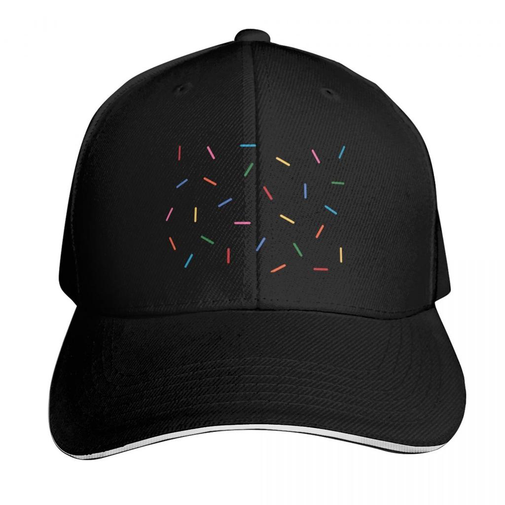 Colorful Sprinkles Baseball Cap Winter Hat Funny Hat Derby Hat Military Tactical Cap Unisexs Womens