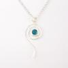Apatite Gemstone 925 Sterling Silver Jewelry Handmade Pendant For Wedding Gift PP-42-15