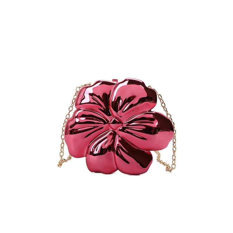 

Acrylic Flower Evening Crossbody Bag - Trendy High-End Socialite Handbag