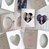 10Pcs/Pack Hollow Window Folding Back Card Kpop 3 Inch Photocard Holder Diy Small Card Decorative Packaging Material