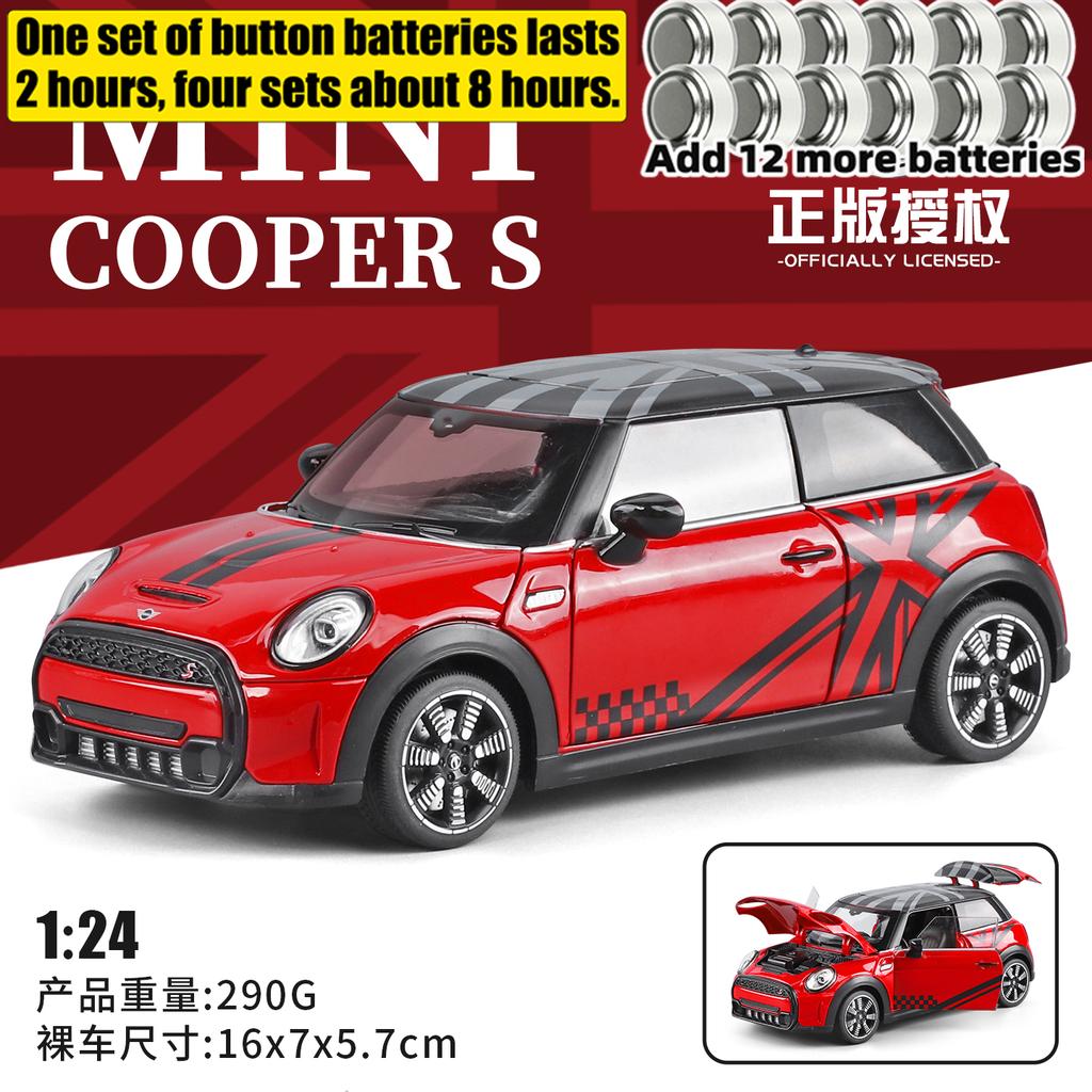 1:24 BMW MINI Cooper S F56 Britský Kompaktní Sportovní Hatchback Kovový Odlitý Modelový Automobil Domácí Trendy & Stolní Dekorace