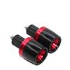 For Kawasaki Ninja 300 400 ZX6R ZX9R ZX12R Z900 Z800 Z750 Z250 ER6N ER6F Z 750 250 800 ER 6N 6F Motorcycle Handle Grips Aluminum