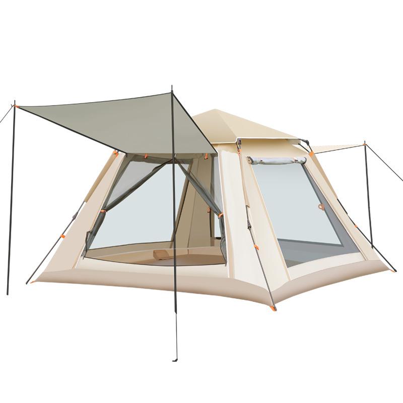 Outdoor Automatic Thickened Quickly Open Windproof Storm Park Tent Outdoor Camping Portable Foldable Tent Sun Protection