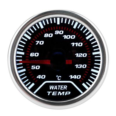 Water Temperature Gauge LED Automobile Universal 52mm2in Temp Gauge 18 Sensor Thread