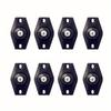 8PC Self-adhesive Micro Casters Ball Transmission Bearings 360° Rotating Universal Wheels Small Furniture Adhesive Pulleys.