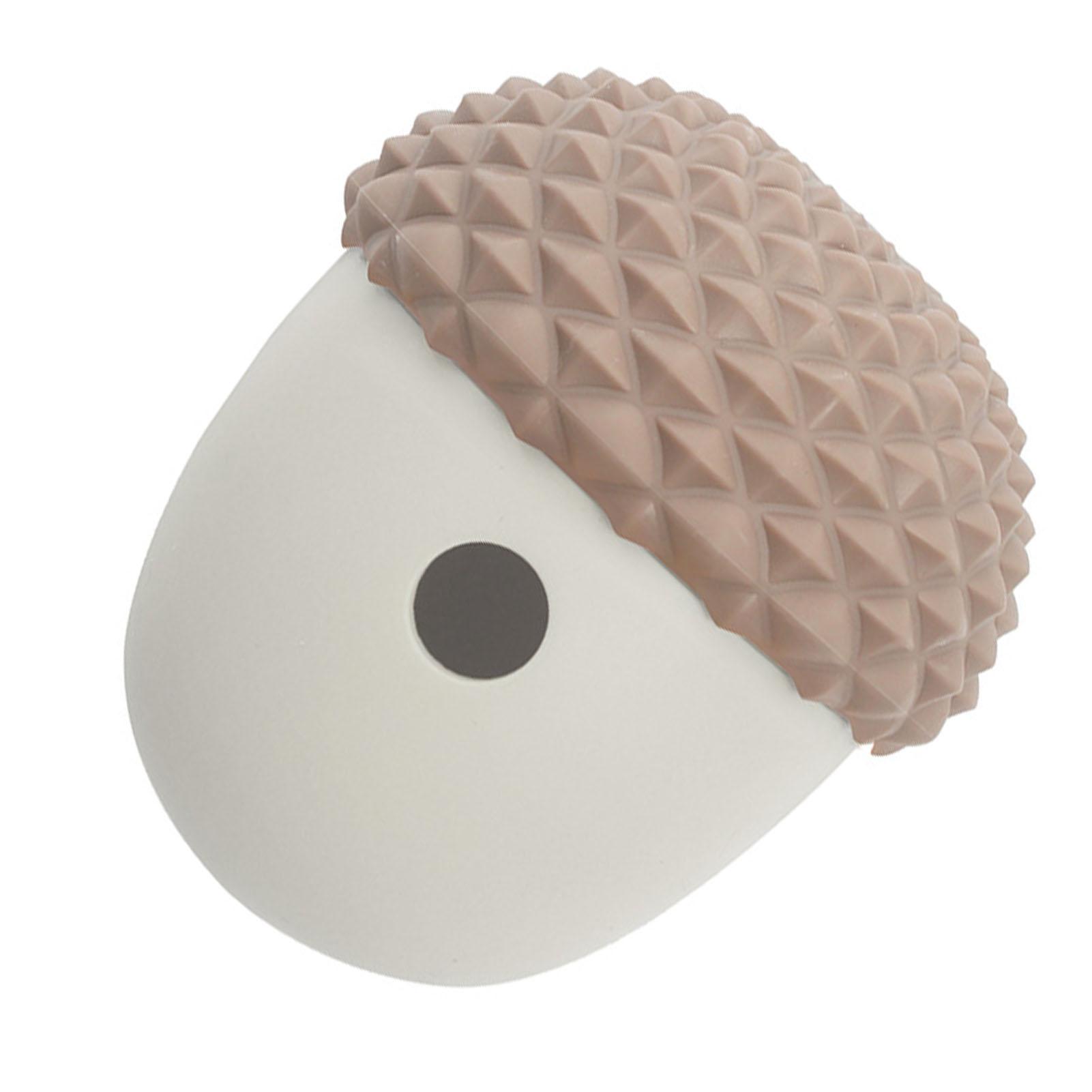 

Dog Treat Dispenser Toy Durable Flexible Silicone Multifunction Treat Dispensing Puzzle Dog Toys Slow Feeder Toy for Grey with Light Grey