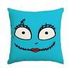 1Pc/4Pcs Halloween Pillow Cover, Halloween Horror Expressions Home Decoration Living Room Sofa Cushion Cover