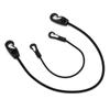 Tether Holder Kayak Paddle Leash Shock Cord Hook Fishing Rod Lanyard Kayak Bungee Tie Down Rope