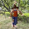Standing Scarecrow 47.24inch Fall Scarecrows Decor for Yard Halloween Treats