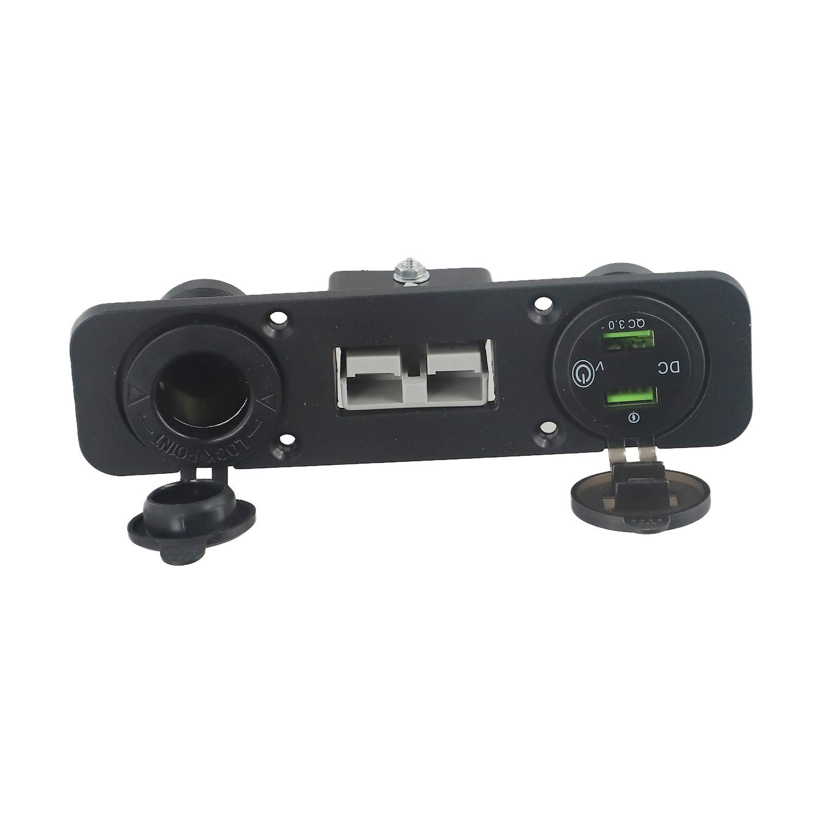 

50A FOR Anderson-Plug USB 3.0 Receptacle Flush Mount Recessed Plate Accessories A