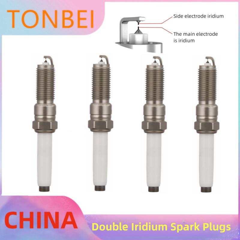 Double Iridium Spark Plugs For Chevrolet Equinox Plus 1.3t 1.5t 2.0t/Auto Parts