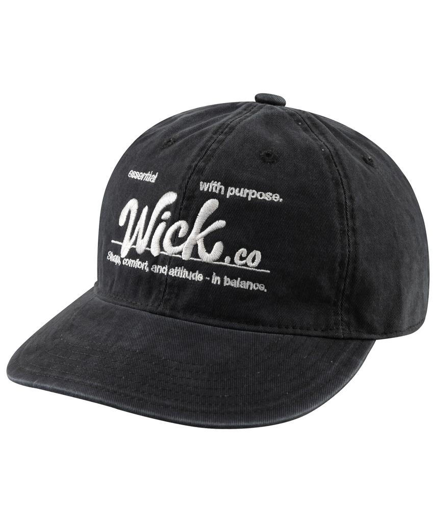 Wig Purpose Smoke Wash Flat Cap