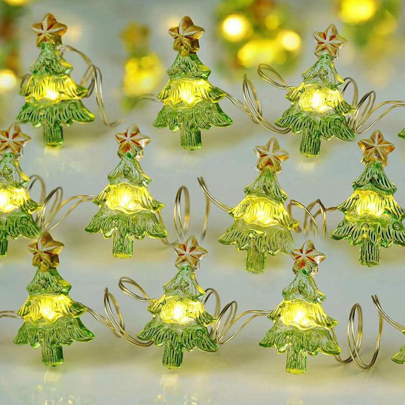 1M 10-LED Christmas String Lights – Festive Holiday Decor for Home, Tree, and New Year Celebrations