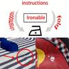 Peter Rabbit Round Area Rug Flannel Soft Non Slip Cute Cartoon Floor Mat for Kids Room Nursery Baby Shower Gift Childrens Home