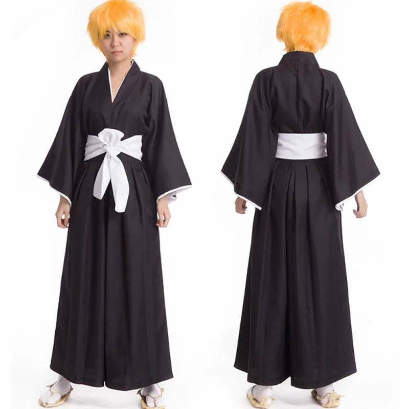 Costume Cosplay Bleach Kuchiki Rukia Kurosaki Ichigo Die Pa Soul Society Shinigami Kimono ținută completă Războiul de sânge de o mie de ani