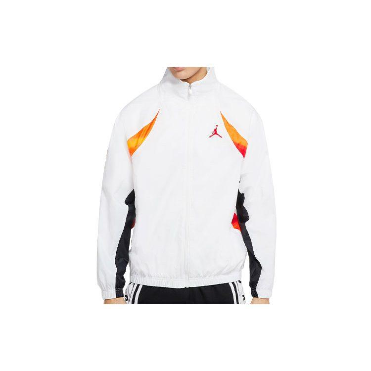 Jordan AJ11 Jackets Men's White Stand Collar Moderate Other CW0864-100