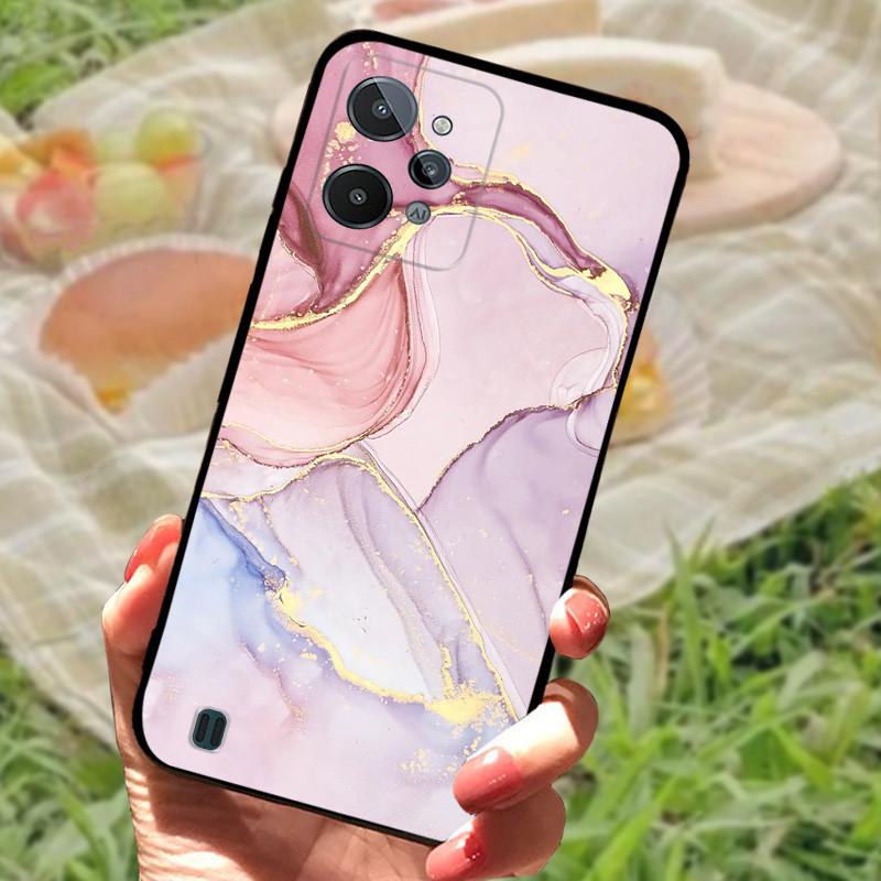 For Realme C31 Case RealmeC31 RMX3501 Marble Cover Soft Silicone TPU Back Cover For Realme C31 Phone Cases realme C 31 C31 Funda