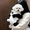 Panda Transformation Winter Dog Clothes Thick Warm Outfit for Small Dogs Corgi Teddy Bichon Cat Sizes Available In Colors