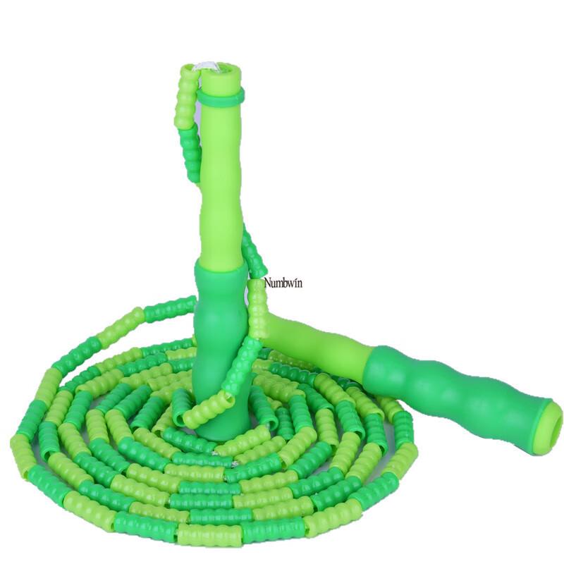 Colorful Adjustable Bamboo Segment Skipping Rope