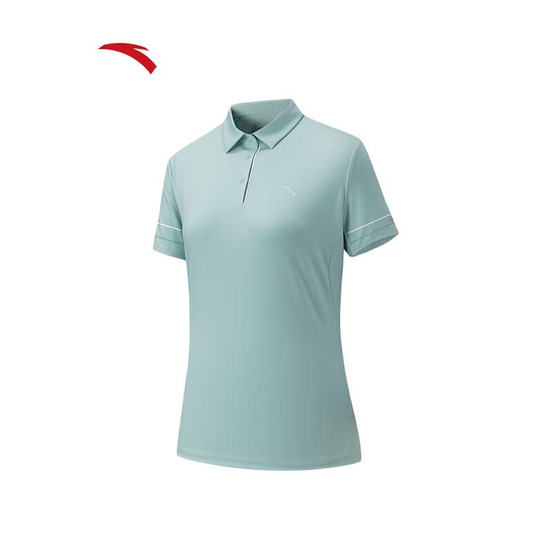 ANTA Women s Ice Silk Polo Shirt L морозно-зеленый