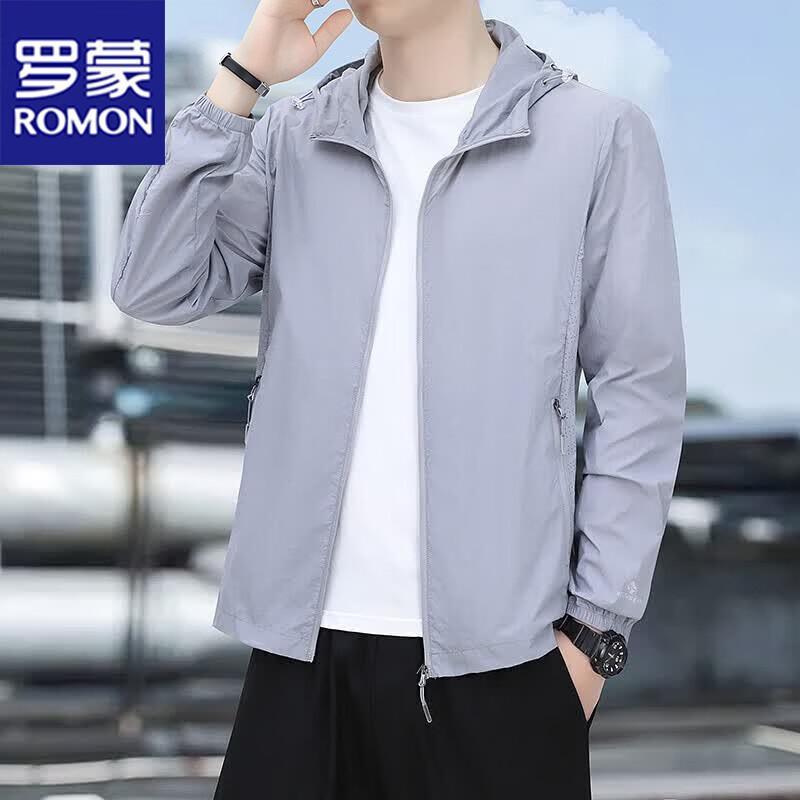 ROMON Men's Hooded UV Protection Jacket
