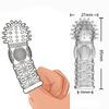 G Point Stimulation Finger Sleeves Clitoris Massage Sex Toys For Women Penis Rings Sex Delay Couples Games Delay Reusable Condom