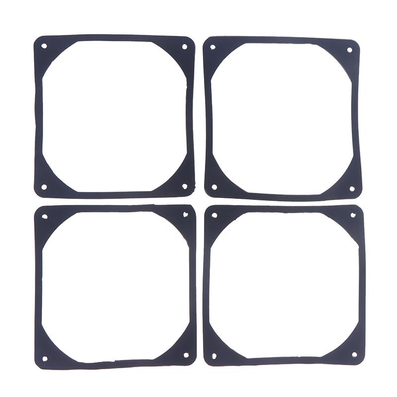 2/4Pcs 120X120Mm Anti Vibration Silicone Rubber Fan Gasket For Computer Case Fan Shock Proof Absorption Pads