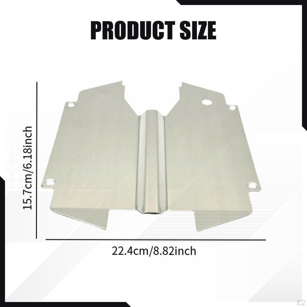 RC Chassis Plate Skid Remote Control Car Accessories Components DIY Modified Upgrade Parts