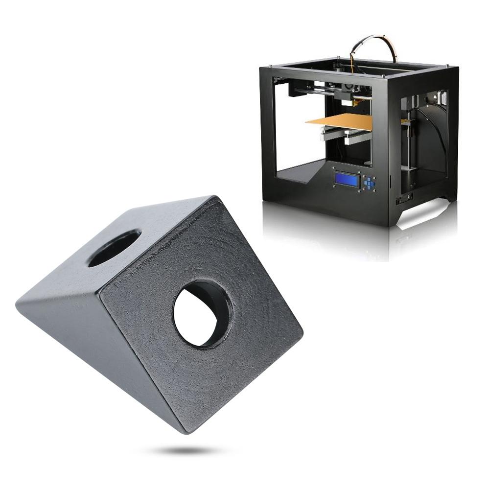 5PCs 3D Printer Accessories for V-Slot  C Beam Triangle Connector V Groove Connection Angle