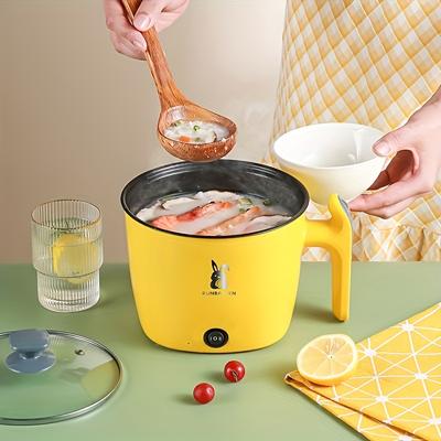 1pc 1.8L Multi-Functional Electric Cooker for Dorms, Homes, and Small Kitchens - Steamer, Cooker, and Fryer - Perfect for Noodles and One-Pot Meals