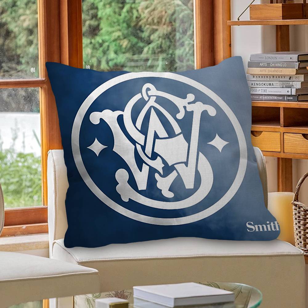 GUN SmithS WWessonS Pillowcases Home Bedding Decorative Pillow Cover Wedding Super Soft Pillow Case