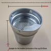 304 Stainless Steel Tea Strainer with Glass Thermos Cup and Separator