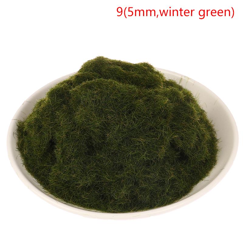 3/5Mm Grass Flock Powder For Artificial Terrain Game Landscape Accessories Fake Grass Sand Table Model Railway Layout