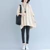 Plus Size Women Autumn Sweater Oversize Loose Casual Knitted Pullover Long Sleeve Korean Style Tops